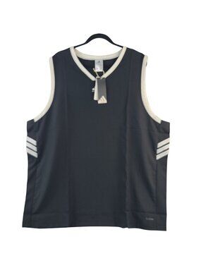 NEW Adidas Men's Basketball Crazy Light 2XL Black & White Climacool Jersey